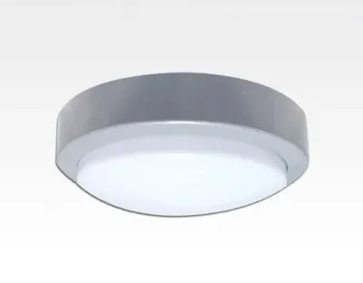 3W LED Wand/Deckenleuchte anthrazit rund Tageslicht Weiß / 6000-6500K 135lm 24VDC IP65 120Grad