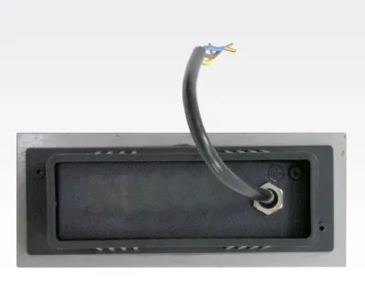 2W LED Boden-/Wand Einbauleuchte rechteckig Neutral Weiß / IP54 230VAC 170x68x82 — Bild 7