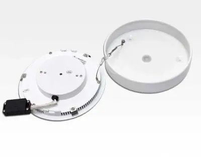 7W LED Aufbau Paneelleuchte weiß rund Neutral Weiß / 4000-4500K 675lm 230VAC 100Grad — Bild 4