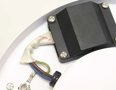 24W LED Aufbau Downlight weiß rund Neutral Weiß / 4000-4500K 1990lm 230VAC 97Grad -Ausstellungsstück mit kleinen Schönheitsfehler — Bild 5