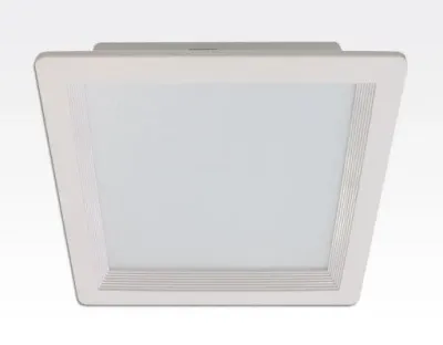 18W LED Einbau Downlight weiß quadratisch dimmbar Neutral Weiß / 4000-4500K 1800lm 230VAC IP43 120Grad