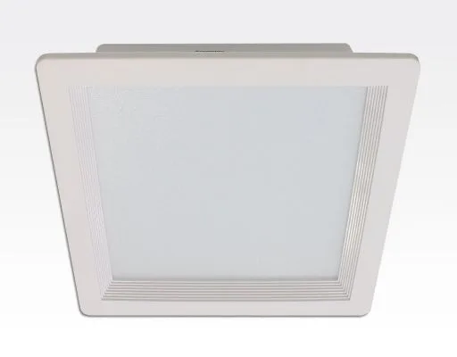 36W LED Einbau Downlight weiß quadratisch dimmbar Neutral Weiß  / 4000-4500K 3600lm 230VAC IP43 120Grad