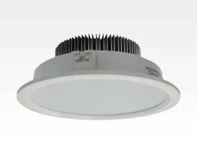 36W LED Einbau Downlight weiß rund dimmbar Warm Weiß / 2700-3200K 3024lm 230VAC IP20 120Grad -Ausstellungsstück mit kleinen Schönheitsfehler