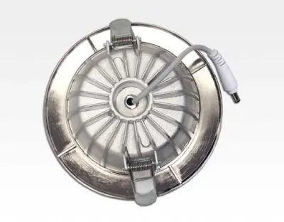 9W LED Einbau Downlight Edelstahl gebürstet rund dim.NeutralWeiß / 4000-4500K 630lm 230VAC IP40 120Grad — Bild 6