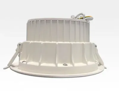 10W LED Einbau Downlight weiß rund Neutral Weiß / 4000-4500K 600lm 230VAC IP44 120Grad — Bild 2