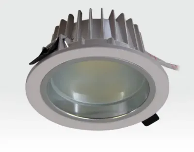 10W LED Einbau Downlight weiß rund Warm Weiß / 2700-3200K 540lm 230VAC IP44 120Grad — Bild 2
