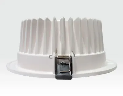 20W LED Einbau Downlight weiß rund Warm Weiß / 2700-3200K 1200lm 230VAC IP44 120Grad -Ausstellungsstück mit kleinen Schönheitsfehler — Bild 3