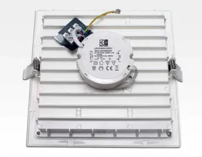 30W LED Einbau Downlight weiß quadratisch Warm Weiß / 2700-3200K 1960lm 230VAC IP40 120Grad — Bild 3
