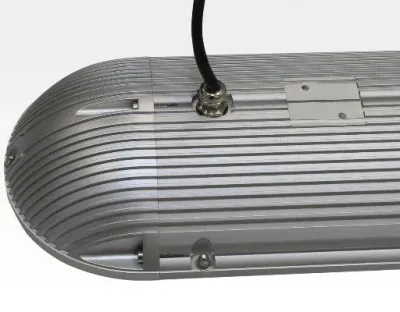35W LED IP65 Lichtbalken Silber 120Grad Neutral Weiß / 4000-4500K 2280lm 230VAC L1180mm — Bild 2