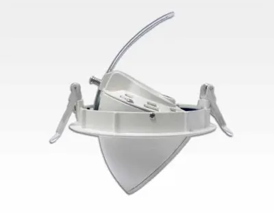 8W LED Einbau Spotleuchte weiß rund Neutral Weiß / 4000-4500K 525lm 230VAC IP40 90Grad -Ausstellungsstück mit kleinen Schönheitsfehlern — Bild 7