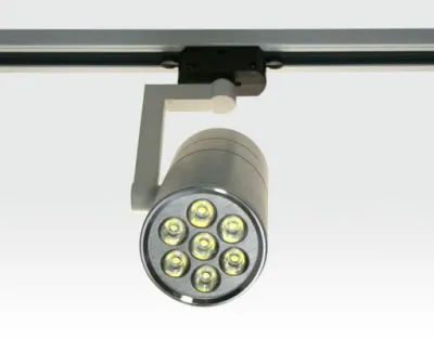 7W LED Schienen Leuchte für Ein-Phasen Schienen 30Grad / weiß Neutral Weiss 420lm 230VAC — Bild 2