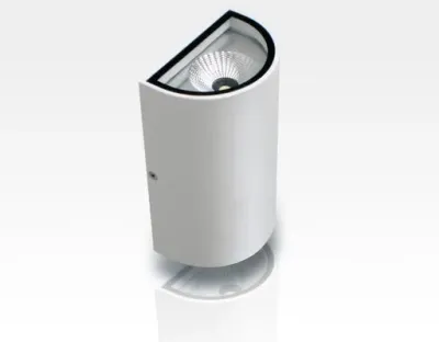 10W LED Wandleuchte Tageslicht Weiß Weiß / 1000lm IP54  230VAC