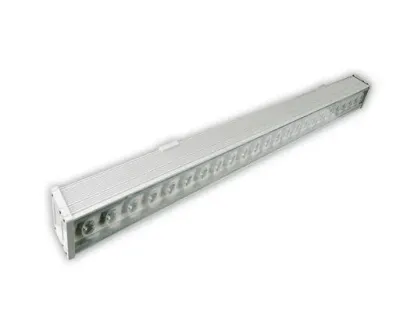 24W IP65 LED Wall Washer Fassadenstrahler RGB / 24VDC  1000mm 120° dimmbar