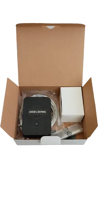 Smart Control Center mit Anschluss für Internetkabel - kompatibel mit SSAM Control ZigBee Funk — Bild 3